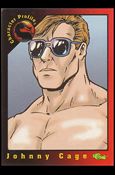 Mortal Kombat (Base Set) card 9 Johnny Cage