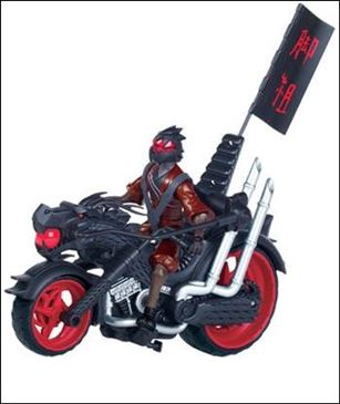 Teenage Mutant Ninja Turtles (2012) Vehicles and Playsets figure 2-B Dragon Chopper with Foot Soldier (Loose)