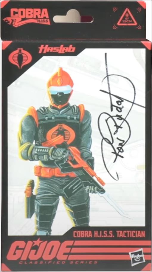 G.I. Joe: Classified Series (6" Action Figures) figure 100 Cobra H.I.S.S Tactician (HASAB Exclusive)