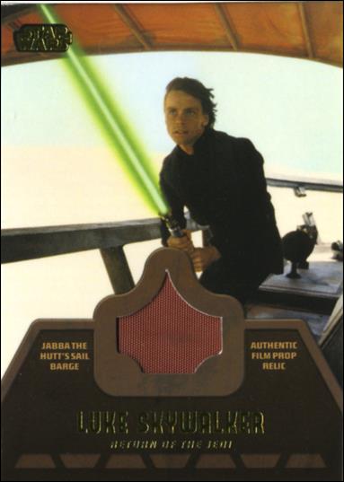 Star Wars Jedi Legacy (Relic Subset) card JR-1 Luke Skywalker - Return of the Jedi
