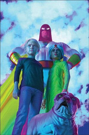 Space Ghost / Jonny Quest: Space Quest issue 1-ZB Mark Spears Blue Virgin 1:15 Cover