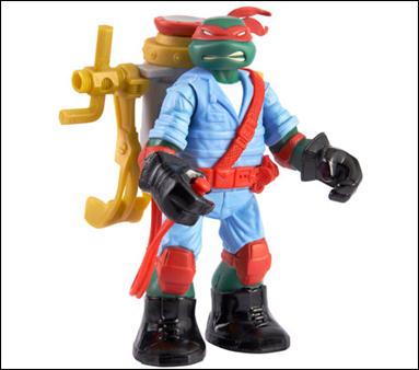 Teenage Mutant Ninja Turtles (2012) figure 16-B Ooze Tossin' Raph (Loose)