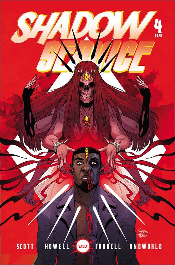 Shadow Service issue 4 Corin Howell Cover