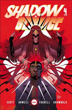 Shadow Service issue 4 Corin Howell Cover