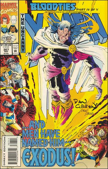Uncanny X-Men (1981) issue 307-C DF Set (Signed by Dan Green) 1/3000
