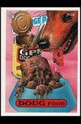 Garbage Pail Kids: Series 09 (Base Set) card 362a Doug Food
