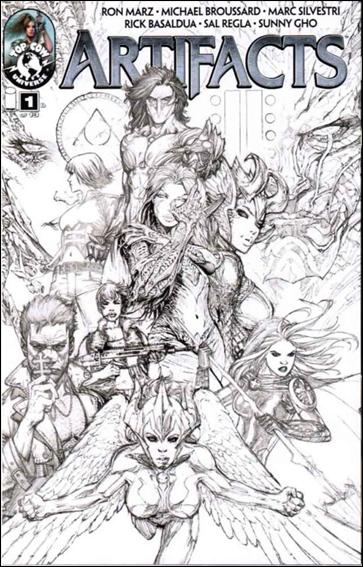 Artifacts (2010) issue 1-D "Jam" Sketch1:50 Cover