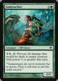 Magic the Gathering: Shards of Alara (Base Set) card 133 Godtoucher