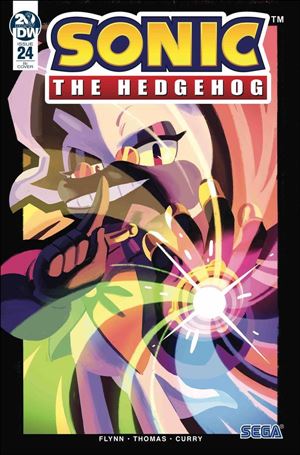 Sonic the Hedgehog (2018) issue 24-C Nathalie Fourdraine 1:10 Cover