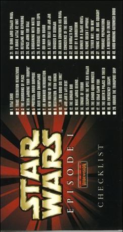 Star Wars: Episode I Widevision: Series 1 (Base Set) Cover Image 2
