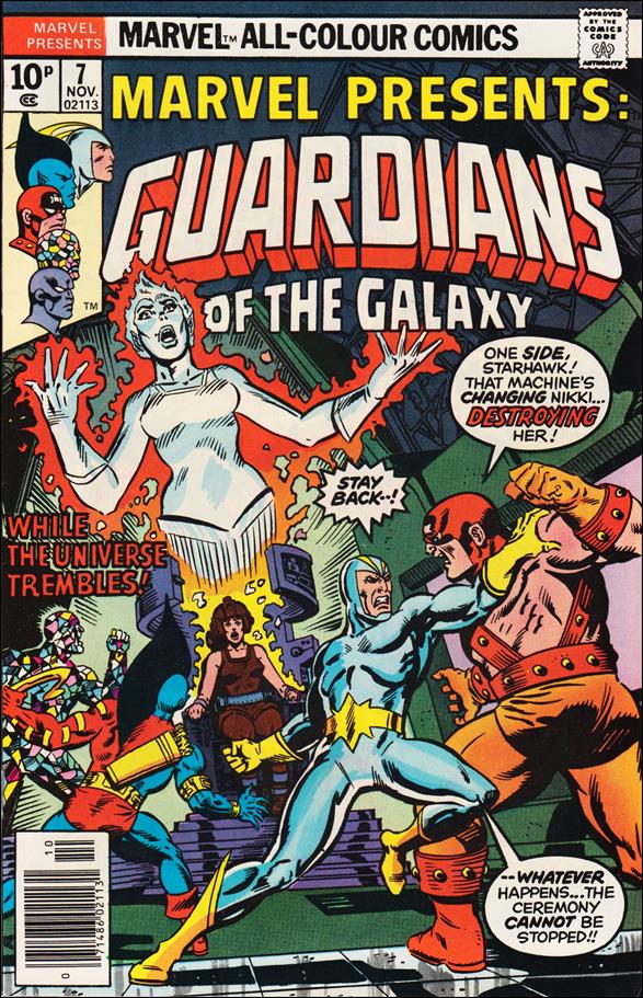Marvel Presents issue 7-B UK Price Cover