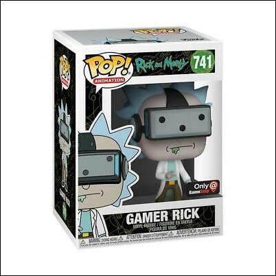 POP! Animation figure 741 Gamer Rick