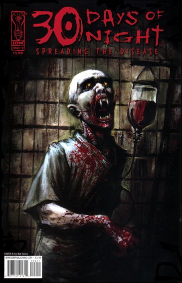 30 Days of Night: Spreading the Disease issue 2 Nat Jones Cover