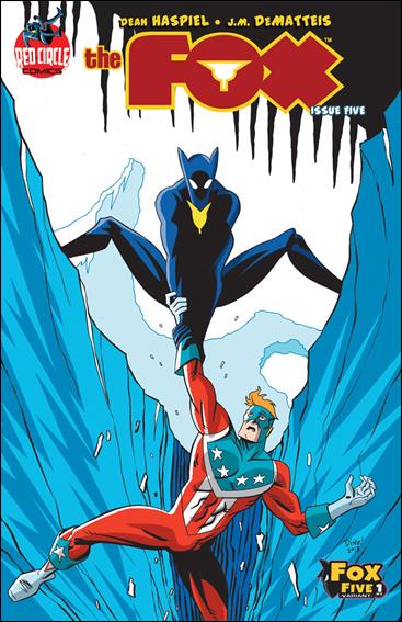 Fox (2013) issue 5-B Dean Haspiel "Fox Five" Cover