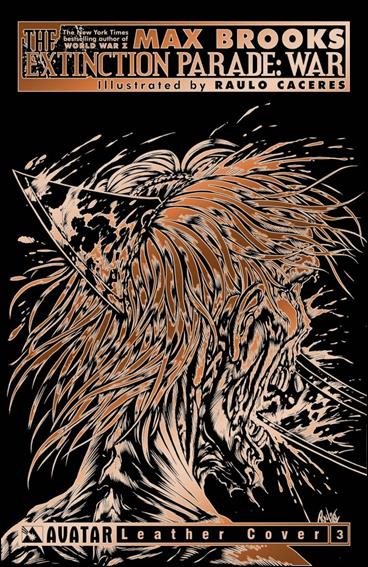 Extinction Parade: War issue 3-G Gold Leather Cover 1/150
