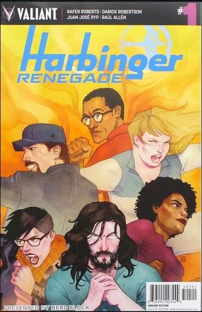 Harbinger: Renegade issue 1-N Kevin Wada Nerd Block Cover