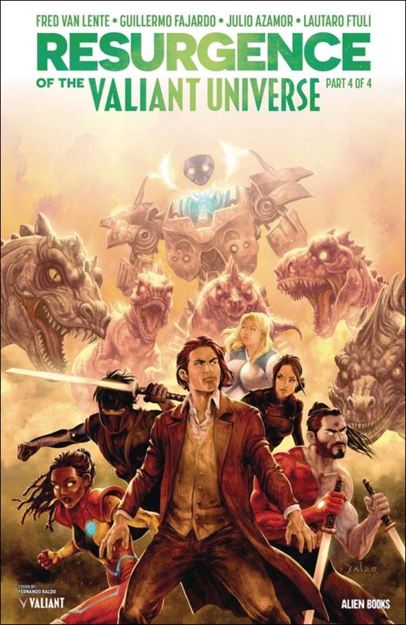 Resurgence of the Valiant Universe issue 4 Baldo Cover
