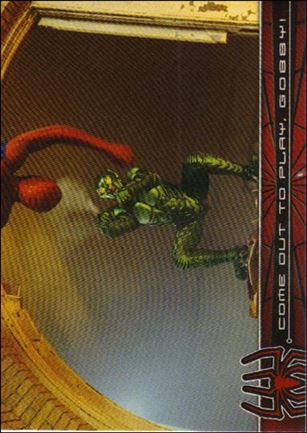 Spider-Man: The Movie (Base Set) card 60 Come Out To Play, Gobby!