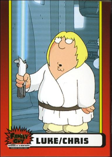 Family Guy Presents Episode IV A New Hope (Base Set) card 5 Luke / Chris