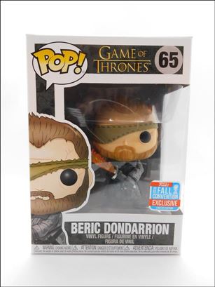 POP! Game of Thrones figure 65 Beric Dondarrion (Fall Convention Exclusive)
