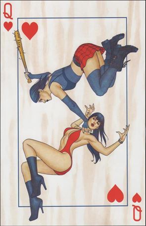 Hack/Slash vs Vampirella issue 1-D Jenny Frison 1:10 Virgin Cover