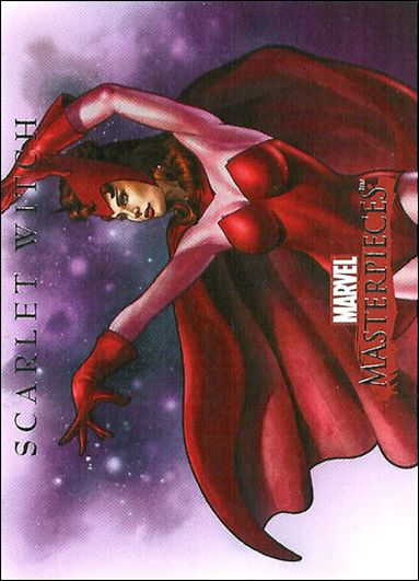 2007 Marvel Masterpieces (Promo) card P2 Scarlet Witch