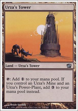 Magic the Gathering: 8th Edition (Base Set) card 330 Urza's Tower