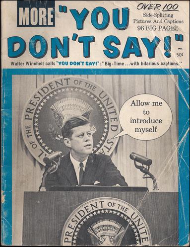 More You Don't Say issue 1