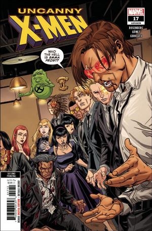 Uncanny X-Men (2019) issue 17-B Carlos Gomez Cover (2nd Printing)