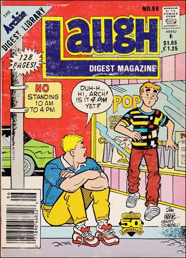 Laugh Digest Magazine issue 96-B Canadian Price Cover