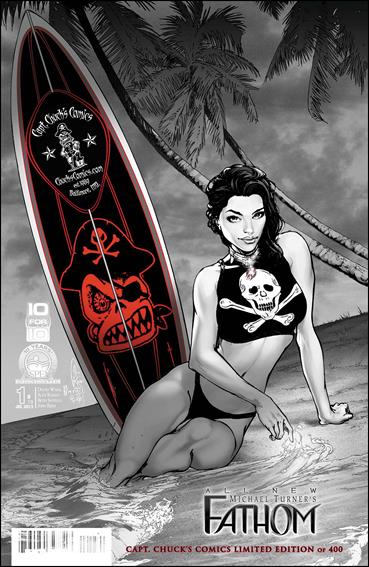 Michael Turner's Fathom (2013) issue 1-D19 Alex Konat Capt. Chuck's Comics Cover 1/400