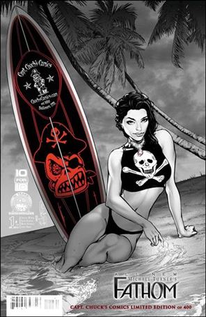 Michael Turner's Fathom (2013) issue 1-D19 Alex Konat Capt. Chuck's Comics Cover 1/400