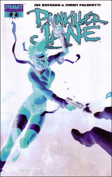 Painkiller Jane (2006) issue 2-E Phil Noto Negative Cover 1:10