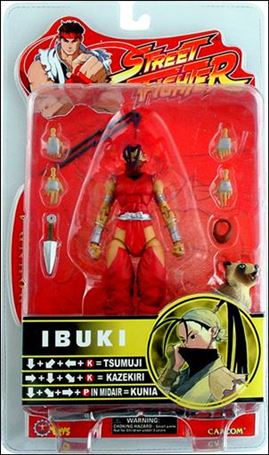 Street Fighter (Round 4) figure 4-E Ibuki (Red)
