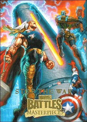 2008 Marvel Masterpieces: Series 3 (Base Set) card 67 Stop The War