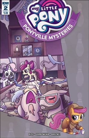 My Little Pony: Ponyville Mysteries issue 2 Agnes Garbowska Cover
