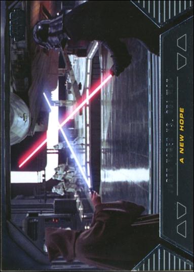 Star Wars Galactic Files (Duels of Fate Subset) card DF-8 Darth Vader vs. Obi-Wan