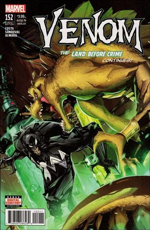 Venom (2017) issue 152 Francisco Herrera Cover
