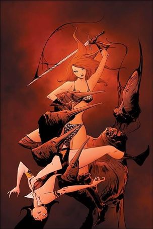 Vampirella / Red Sonja issue 10-R Jae Lee Virgin Cover
