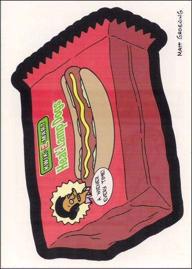 Simpsons Mania! (Base Set) card 63 Heat Lamp Dogs