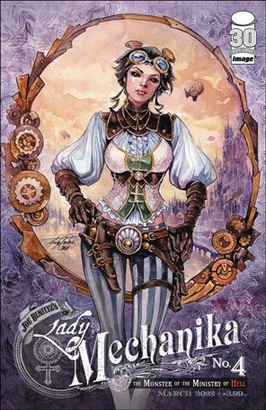 Lady Mechanika: The Monster of the Ministry of Hell issue 4-B Siya Oum Cover