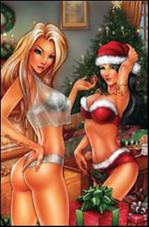 Notti & Nyce Christmas Special issue 1-B Monte Moore Standard Cover 1/100