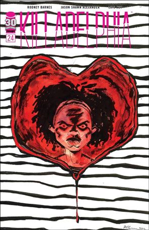 Killadelphia issue 24-C Jeff Lemire Cover