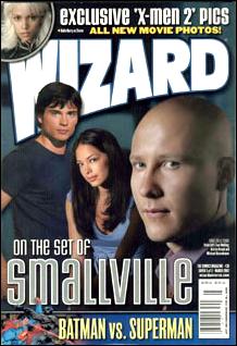 Wizard: The Comics Magazine issue 138-C Smallville Cover