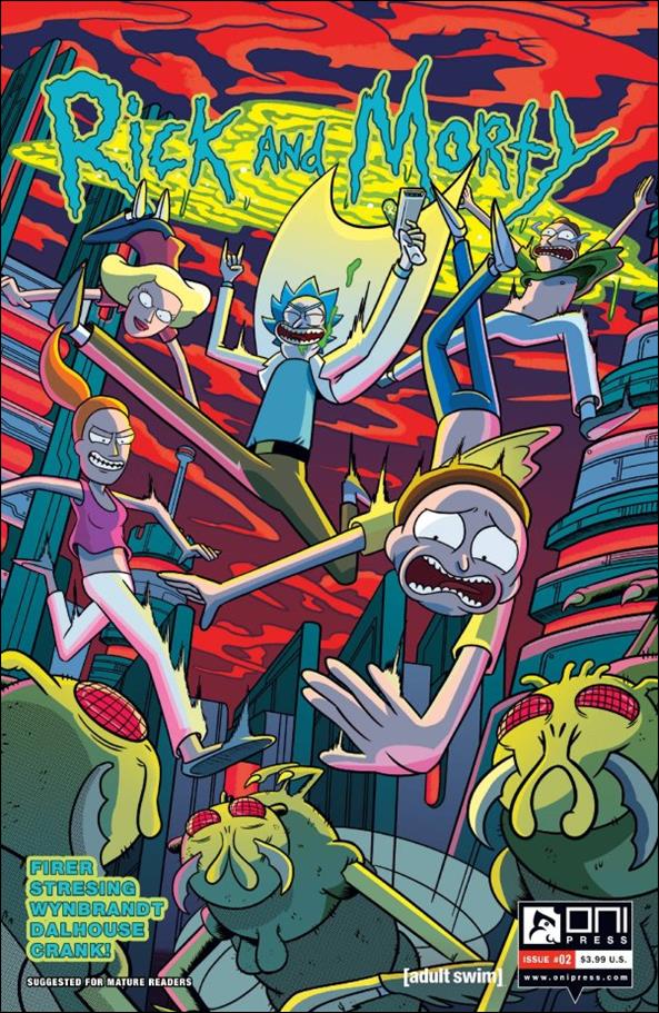 Rick and Morty (2023) issue 2-B Marc Ellerby Cover