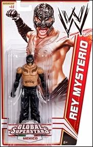 WWE Superstars (2012) figure 44 Rey Mysterio (Mexico)