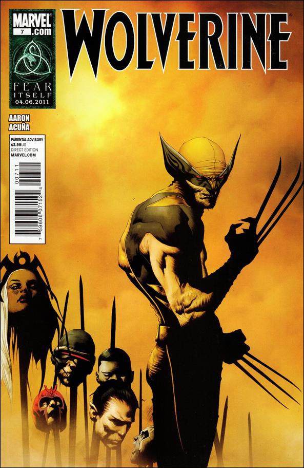 Wolverine (2010) issue 7 Jae Lee Cover