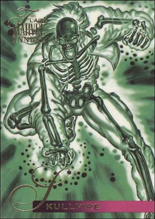 Marvel Annual Flair '95 (Base Set) card 101 Skullfire