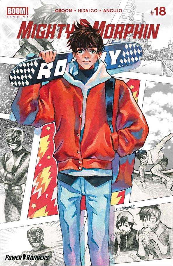 Mighty Morphin issue 18-E Rian Gonzales 1:25 Cover