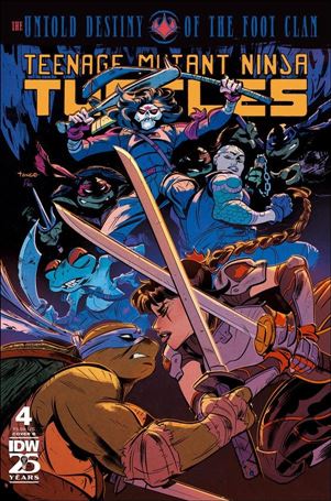 Teenage Mutant Ninja Turtles: The Untold Destiny of the Foot Clan issue 4-B Tango Cover